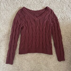 Aeropostale cable knit sweater